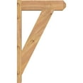 thumbnail image 3 of Ekena Millwork 5.50"W x 18"D x 30"H Traditional Smooth Craftsman Outlooker, Western Red Cedar, 3 of 4