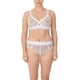 thumbnail image 2 of Bralette sin aros y copa suave para mujer DKNY Sheers blanca, 2 of 4