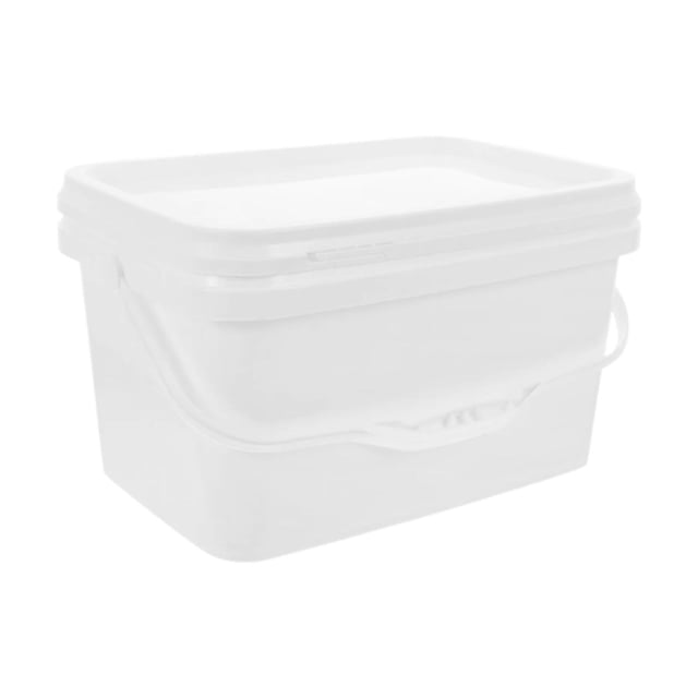 Cubo de pintura Cubo de pintura Portátil de mano Resistente Práctico Cubo de almacenamiento de pintura Organizador de de pintura para 3 litros