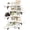 5-white, variant on Corner Floating Shelves Set of 5, Rustic Wood Wall Mounted Corner Shelf for Bathroom, Kitchen, Bedroom, Home Decor, Laundry Room, Living Room(Gray)