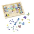 thumbnail image 4 of Melissa & Doug Created by Me! Butterfly Beads Wooden Bead Kit, 150+ Beads for Jewelry-Making, 4 of 10