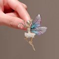 thumbnail image 3 of Tres broches de hadas y mariposas para abrigo, ramillete, moda femenina de alta gama y pin de ropa creativa, 3 of 5