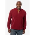 thumbnail image 4 of KingSize Men's Big & Tall Soft Waffle Henley, 4 of 5