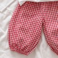 thumbnail image 6 of TOWED22 Toddler Baby Girl Clothes Fall Winter Outfits Infant Ruffle Long Sleeve Shirts Pants Cute Girls Clothing Set,Red,3-4 Y, 6 of 6