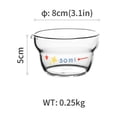 thumbnail image 3 of Glass Measuring Cup Shot Glass Heat-Resistant Handle Transparent Scale Ounce Measure Jugs Mixing Mug for Bar Party Wine Milk Coffee Liquid Heavy Glass Measuring Cups, 3 of 7