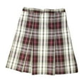 thumbnail image 1 of School Uniform Girls Kick Pleat Plaid Skirt, 1 of 2
