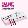 thumbnail image 6 of Revlon Diamond Slanted Tip Tweezers, High-Precision Hair Removal, Pink & Purple, 1 Count, 1 count, 6 of 7