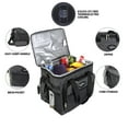 thumbnail image 2 of Koolatron 12V Electric Cooler Bag, 25L (26 qt), Collapsible, Gray/Black, 2 of 10