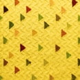 thumbnail image 1 of Ahgly Company Indoor Square Solid Yellow Modern Area Rugs, 3' Square, 1 of 4