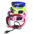 thumbnail image 4 of Collar de perro luminoso ajustable impermeable recargable por USB luz de collar de perro luminosa MFZFUKR CPB-US-YY170-3, 4 of 5
