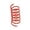 Red, variant on Pet Colorful Spring Cat Tube Toy Bouncing Interactive Self Entertainment Large Dog Indestructible Glow in The Dark Dog Chew for Large Dogs Soft Dog for Chewers Dog for outside Puppy Puzzles Large