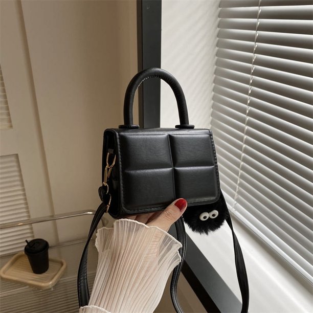 Bolso de mujer con textura de celebridad, bolso bandolera de verano, mini bolso cuadrado pequeño portátil