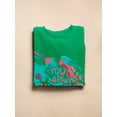thumbnail image 3 of You Are My Universe Paint Sweatshirt Women -Image by Shutterstock, Female 3X-Large, 3 of 4