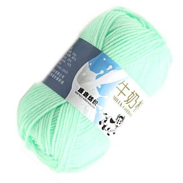 Wweixi Fil Acrylique Multicolore, 50 g