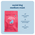 thumbnail image 4 of Chamberlain Coffee, Social Dog Medium Roast Grounds Bag, 12 oz, 4 of 8