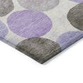 thumbnail image 3 of Addison Rugs Chantille Indoor/Outdoor Transitional Geometric Purple Machine Washable Runner Rug, 2'3" x 7'6", 3 of 7