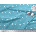 thumbnail image 3 of Soimoi Rayon Fabric Notes,Guitar & Saxophones Musical Instrument Printed Craft Fabric by The Yard 56 Inch Wide, 3 of 3