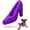 Purple, variant on TOME DOG TOYS Shoe for Aggressive Chewers – Teething Toys Dog Toothbrush for Small and Medium Dogs for Mental Stimulation