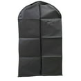 thumbnail image 2 of Dustproof Storage Bag Non-woven Hanging Bag for Clothing Black, 2 of 12