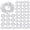 50PCS Silvery, variant on 50PCS Reusable Aluminum Foil Food Covers, Jump-Up Tin Foil Food Insulation Cover, Insulated Meal Prep Lids for Refrigerator & Leftover Storage, Thermal Foil Plate Covers for Picnic & Party, Silver