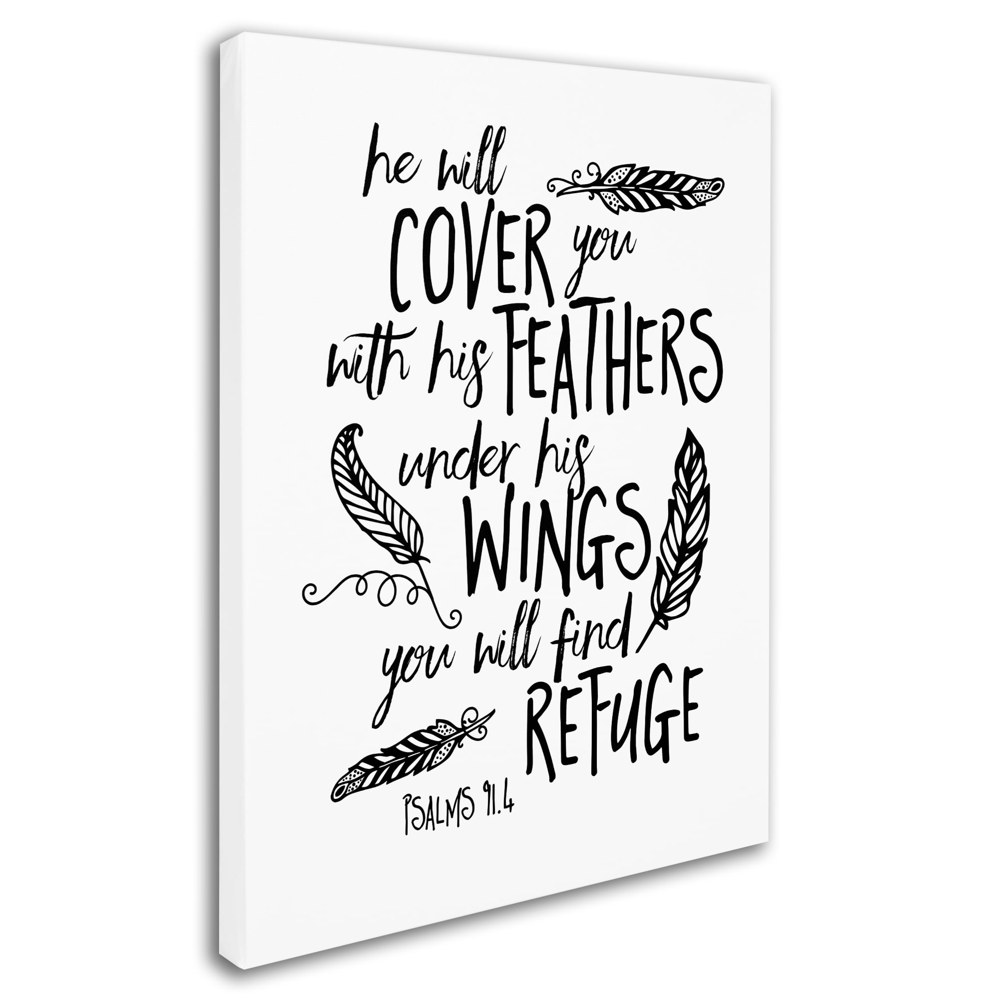Trademark Fine Art 'Cover You With Feathers' Canvas Art by Marcee Duggar