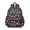 Princess and Castle Black Pattern, variant on Princess and Heart Beige Pattern Cute School Backpack with Padded Back and Adjustable Shoulder Straps 13.4"x11"x4.7"