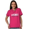 thumbnail image 4 of XOMG POP Shiny Diamond Bling Logo Women's Graphic T Shirt Tees Brisco Brands S, 4 of 6