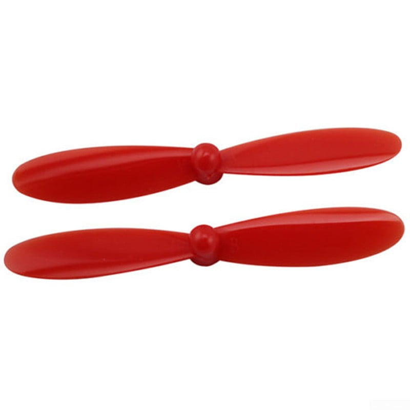 20Pcs Drone Propellers Propeller Blade H107B H107C H107D RC Quadcopter Black/Red