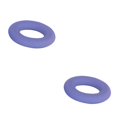 thumbnail image 2 of Wweixi Tenor Saxophone Mute Ring Professional Silencing Rings Music Instrument Accessory Universal Decreasing Sound Sax Purple 2PCS, 2 of 6