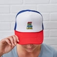 thumbnail image 6 of CafePress - Just One More Level - Adjustable Unisex Printed Trucker Hat with Mesh Back, 6 of 10