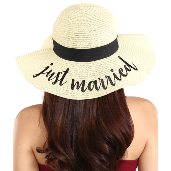 Sombreros de playa plegables para mujer, sombreros de sol flexibles para mujer, sombreros de paja enrollables para mujer, sombreros de vacaciones de verano y sombrero de ala ancha de playa
