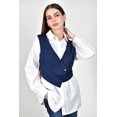 thumbnail image 1 of Camisa con chaleco Roman Fashion /Juvenil, 5119 (Blanco) blanco M, 1 of 5