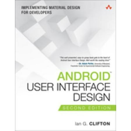 Android User Interface Design - eBook (Best User Interface For Android)