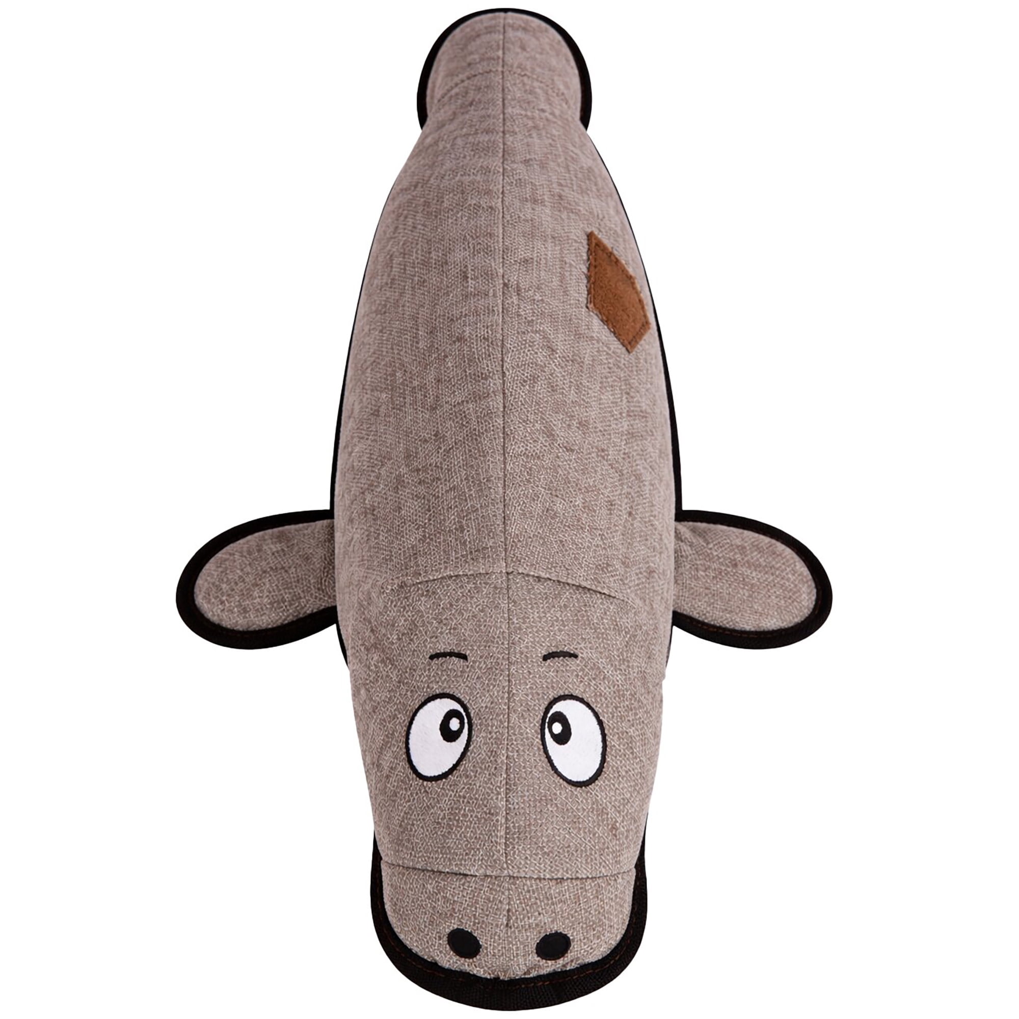 SnugArooz: Murray the Manatee -2-In-1 Plush Dog Toy, Hidden Ball, Squeak-Crinkle, Pet Multi-Sensory Play, 21" Soft Animal Companion, Cuddle-Fetch-Chew