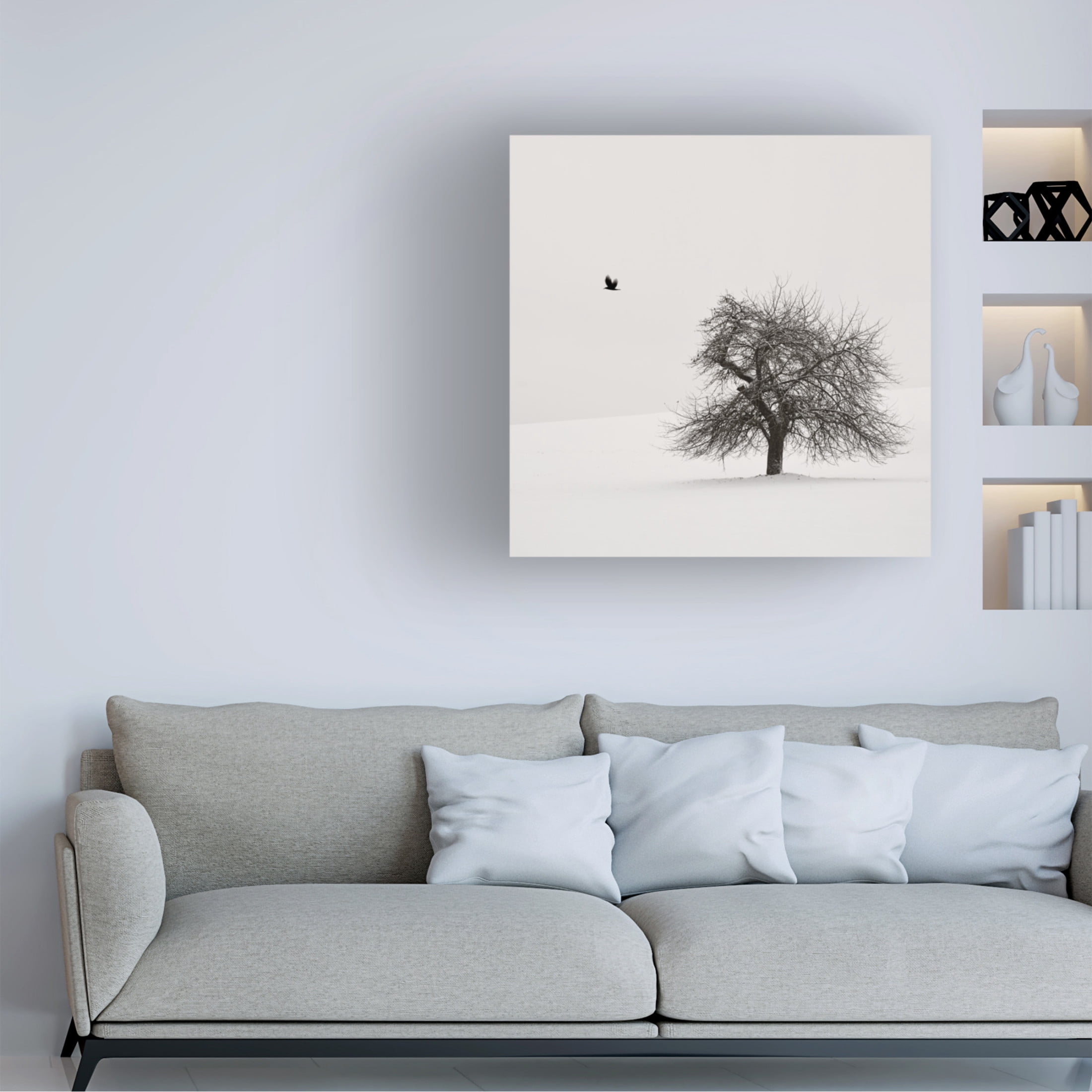 Trademark Fine Art Lena Weisbek Old Cherry Tree Canvas Wall Art