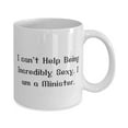 thumbnail image 2 of Perfect Minister Gifts, I can't Help Being Incredibly Sexy. I am, Graduation Gifts, 15oz Mug For Minister from Team Leader, Funny cup gift ideas, Funny coffee mug gifts, Funny tea cup gifts,, 2 of 2