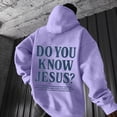 thumbnail image 1 of WILLBEST Sudaderas Navideñas ¿Conoces El Suéter con Estampado De Coco De Color Sólido para Otoño e Invierno para Hombre y Mujer, Suéter con Capucha De Manga Larga y Bolsillo? Mediana​​, 1 of 5