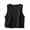 Black, variant on ZyeKqe Button down Cotton Linen Tank Tops for Women Sleeveless V Neck Lightweight Loose Comfy Summer Vest