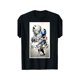 thumbnail image 1 of Camiseta auténtica Mex-Art Demon Blue de la leyenda de la lucha libre, 1 of 6