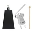 thumbnail image 1 of TISHITA Cow Bell Adjustable Drum Pedal Attachment for Percussion Pedal Mount A Set, 1 of 8