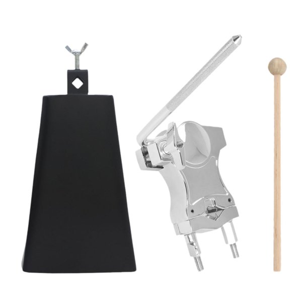 Soporte de percusión para cencerro, accesorios para instrumentos musicales de 6 pulgadas Un conjunto