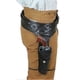 thumbnail image 1 of Gun Holster Western Leather Made Pistol Revolver Belt Cowboy Hand Tooled Black 22 .38/357 .44/45 Cal Fit 3.5' To 6.5' Barrel Revolver, 1 of 5