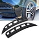 thumbnail image 5 of M Buder Alerón de Ventilación Lateral para Parachoques Delantero Estilo Cuchillo de Viento Negro Brillante Reemplazo Mercedes Benz GLE Class 2019+ (36 cm / 14.17 inches), 5 of 9