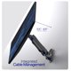 thumbnail image 4 of Soporte de pared para monitor VIVO MOUNT-V001A 43-81 cm negro, 4 of 9