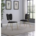 thumbnail image 3 of Rectangle 60" x 38" 5pc Clear Glass Dining Set with Black Chairs, 3 of 5