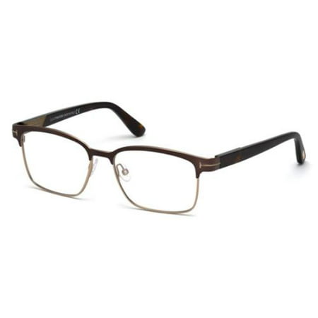 TOM FORD Eyeglasses FT5323 048 Shiny Dark Brown 54MM