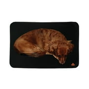TechNiche Dog Pad Thermafur Fleece Black 15" x 20"