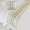 C.3 Ivory, variant on The HomeCentric King / Queen / Twin Silver Luxury Twin 53"x18" Bed Runner WITHOUT Pillow Cover, Abstract, Floral, Bead Hand Embroidery Bed Scarf on Jacquard fabric - Ethereal Silver