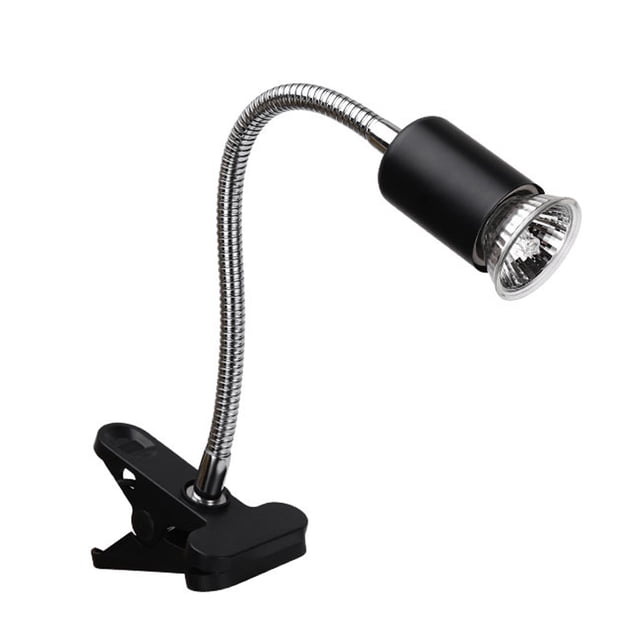 Reptile Heat Lamp Tortoise Heat Lamp Basking Lamp Heater Adjustable with Clip for Reptiles Lizard Turtle Aquarium Bulb Excluded