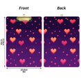 thumbnail image 5 of FORMRS Acrylic Clipboard with Low Profile Clip Standard A4 Letter Size, 12.5" x 9", Love in The Clouds, 5 of 8